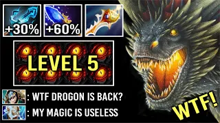 DROGON "LEVEL 5" IS HERE! Trident Divine Rapier DK vs Slark +470 Agi Most Epic Game New Imba Dota 2