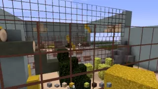 Minecraft Builds Jurassic World Part #4 Over Head Tank & More!!!