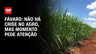 Fávaro: Não há crise no agro, mas momento pede atenção | CNN PRIME TIME