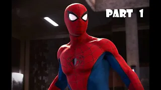 SPIDER-MAN REMASTERED PC Gameplay Walkthrough Part 1 - No Commentary  تختيم لعبه سبايدرمان ريماسترد