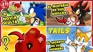 7 Cosas que NO SABÍAS de los PERSONAJES de Sonic