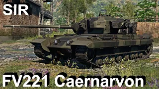 FV221 Caernarvon страдалец в War Thunder