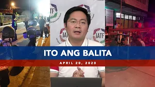 UNTV: Ito ang Balita | April 20, 2020