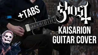 Ghost - Kaisarion [Full song guitar cover + Screen Tabs]