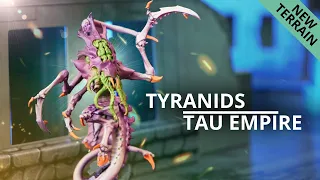 Tyranids vs Tau Empire - NEW RULES - A 10th Edition Warhammer 40k Battle Report