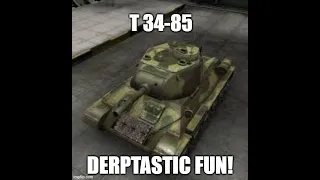 T 34-85 Derptastic fun! ll Wot Console