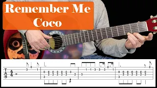 Guitarra Cover - Remember Me from Coco - Guitar Cover - Tutorial with Tabs