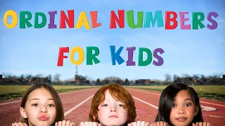 Ordinal numbers for kids | ESL Kids | 4k