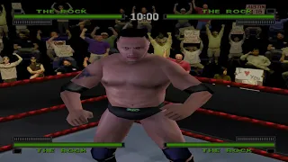 WWF Attitude PS1: The Rock's Pre-Fight Trash Talk