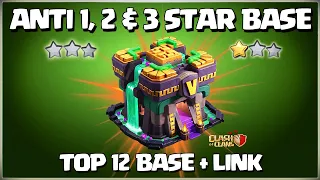 After Update! 12 New Base! Best Th14 War Base With Link 2024 | Th14 War Base | Th14 New Base CWL coc