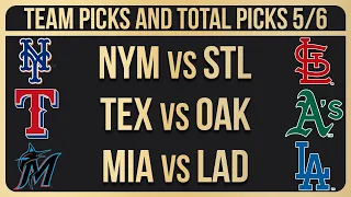 MLB Picks and Predictions Today 5/6/24 | MLB Picks Today 5/6/2024