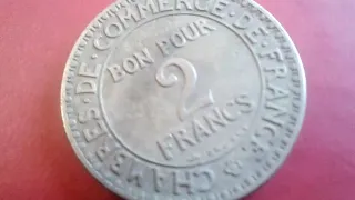 France coin error 2  Francs  Hercule 1924  France coin value