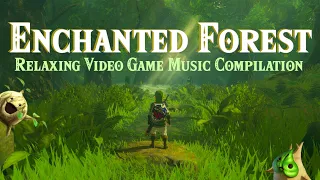 ENCHANTED FOREST 🌲 Relaxing Video Game Music & Ambience