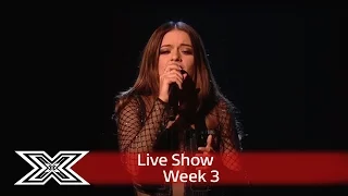 Emily Middlemas puts her own spin on a Whitney classic | Live Shows Week 3 | The X Factor UK 2016