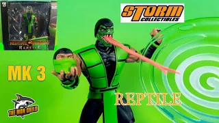 Storm collectibles Mortal kombat 3 REPTILE Figure Review!