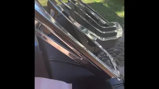 Cobra luggage rack install for ‘21 Kawasaki Voyager 1700