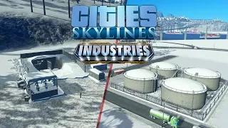 Сities Skylines Industries - Грузовой аэропорт, нефтяная промышленность! #56