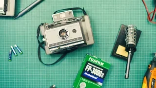 PACKFILM camera BATTERY REPLACEMENT - Polaroid Typ100