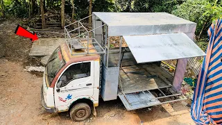 Food Truck Making | Transformed Old TATA ACE to Food Van