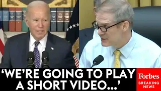 BREAKING NEWS: Jim Jordan Plays Video Of Biden For Special Counsel Robert Hur To Get His Response