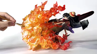 Sculpting Luffy's "GUM-GUM RED ROC" ONE PIECE FIGURE【It Knocks Down Kaidou】