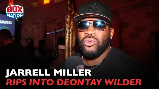 "CHINAMAN GOING TO KNOCK YOU THE F*** OUT" - Jarrell Miller SAVAGE ASSAULT on "B**CH" Deontay Wilder