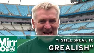 Dean Smith opens up on USA move after taking MLS job at Charlotte FC | "STILL SPEAK TO GREALISH" 🗣️