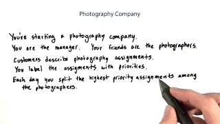 Photography Company - Intro to Java Programming