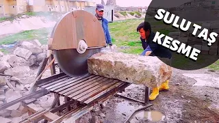 Stone Cutting With Water