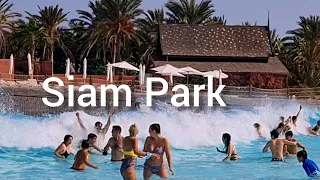 🌍 Tenerife. Siam Park. Swimming pool with artificial wave. Spain. 4K