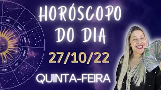 #horoscopo de hoje │27 de outubro 2022 │horóscopo de hoy│#tarot │signo de hoje │Rainha do universo !