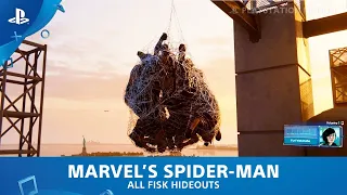 Marvel's Spider-Man (PS4) - Side Activities - All Fisk Hideouts