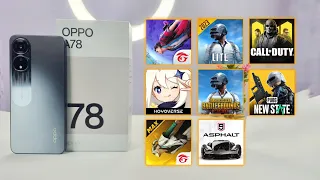 Oppo A78 8+ Games Test - PUBG/Genshin/New State/Free Fire/COD - Snapdragon 680