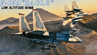 💀Air Strikes: F-15A 𝐅𝐢𝐠𝐡𝐭𝐞𝐫 Jet Drops Deadly Bomb | Low Altitude & Air Combat  |  'WarThunder'