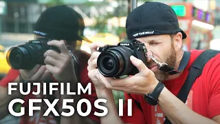 FUJIFILM GFX50S II & Fujinon GF 35-70mm f/4.5-5.6 WR Lens | Hands-on Review