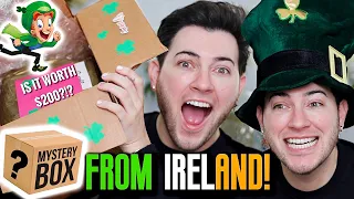 I PAID a FAN $200 TO MAKE ME A MAKEUP MYSTERY BOX... Ireland Edition!