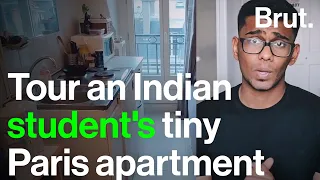 Tour an Indian student’s tiny Paris apartment with a view