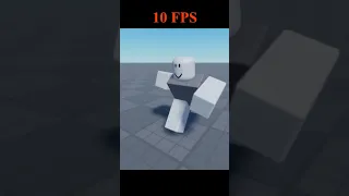 60fps vs 24 fps vs 5 fps comparison | roblox animation видео не мое