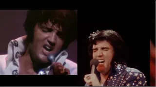𝐄𝐥𝐯𝐢𝐬 𝐏𝐫𝐞𝐬𝐥𝐞𝐲-"Bridge Over Trouble Water" comparison between 1970 and 1972..Spliced Video-