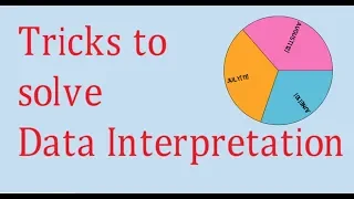 How to solve data interpretation problems