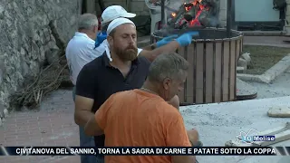 Civitanova del Sannio, torna la sagra di carne e patate sotto la coppa