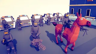 CAN 100x SWAT SAVE HOSTAGES? - Totally Accurate Battle Simulator TABS