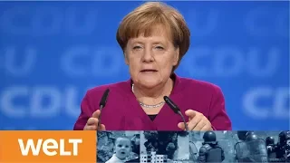 Rede auf Parteitag: Angela Merkel vor echtem Stimmungstest in der CDU