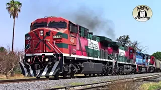 Ferrocarril Mexicano - Trenes Recorriendo la Linea A