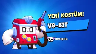 V8-BIT RETROPOLIS MÜCADELESİ!! - BRAWL STARS