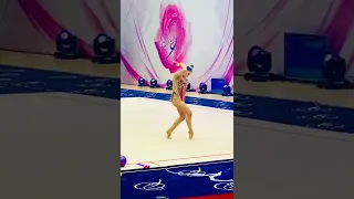 Lala Kramarenko clubs 2022 Crystal Rose #rhythmicgymnastics #shorts #like