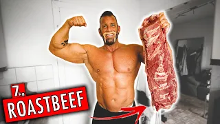 Ich habe 7kg Roastbeef zu Hause