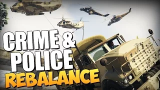 GTA 5 Mods : Crime & Police Rebalance - Обзор