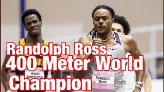 What Will NC A&T 400 Meter Champion Randolph Ross Do Next ?