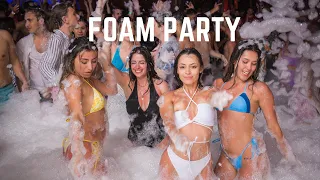 Foam party in Malta